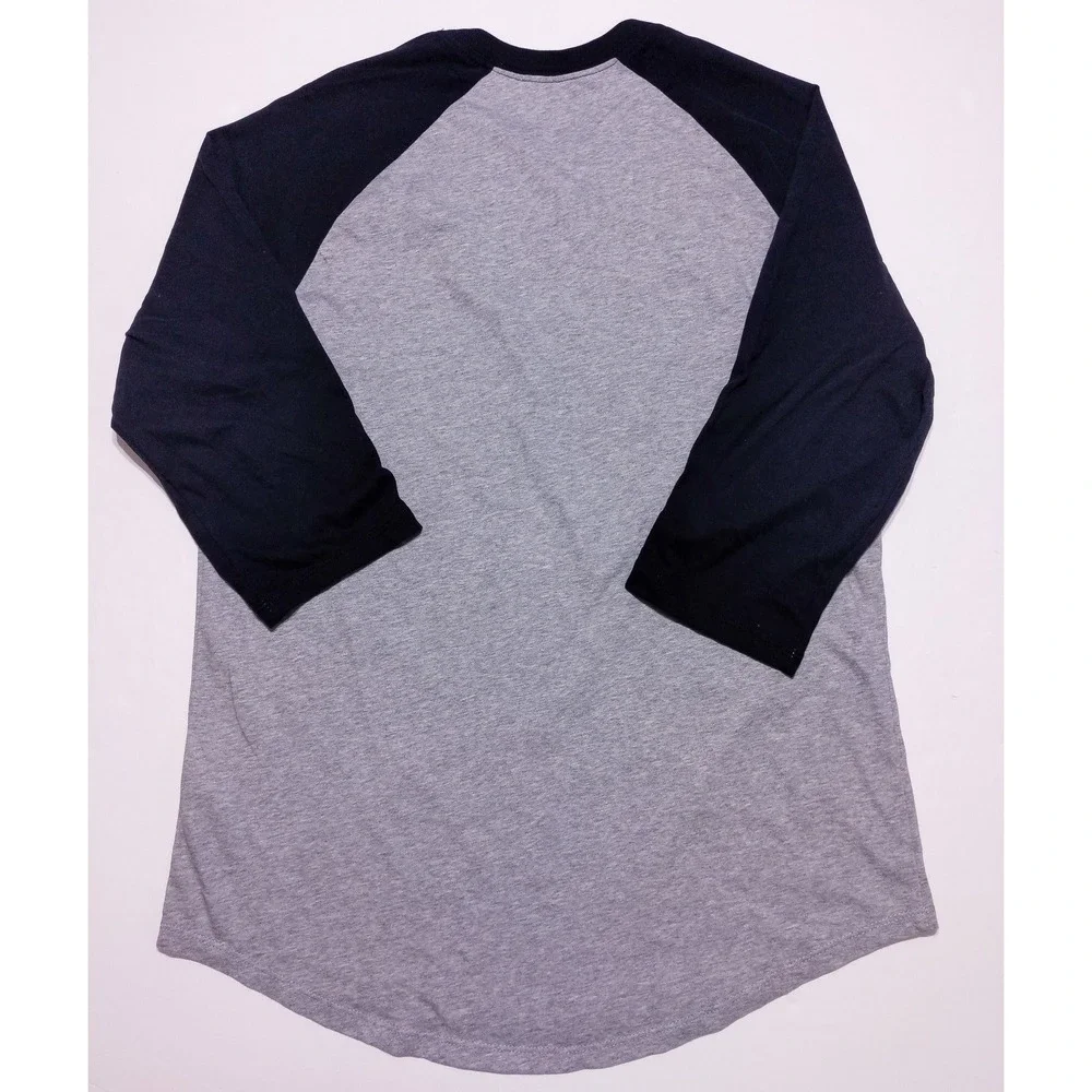 NIKE UCF Knights‎ Script Raglan T-Shirt Gray Black Men's Medium M